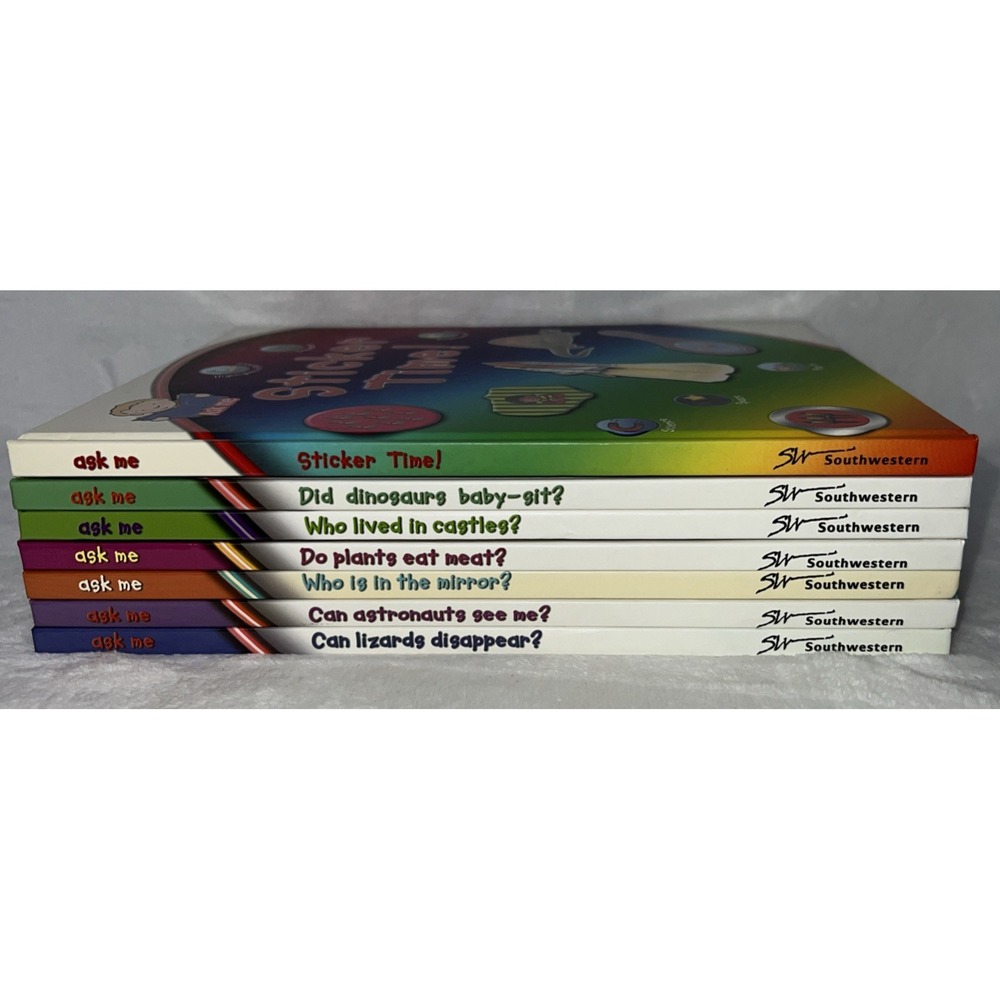 Ask Me Why Lot of 7 Hardcover Children Books Southwestern 1023581